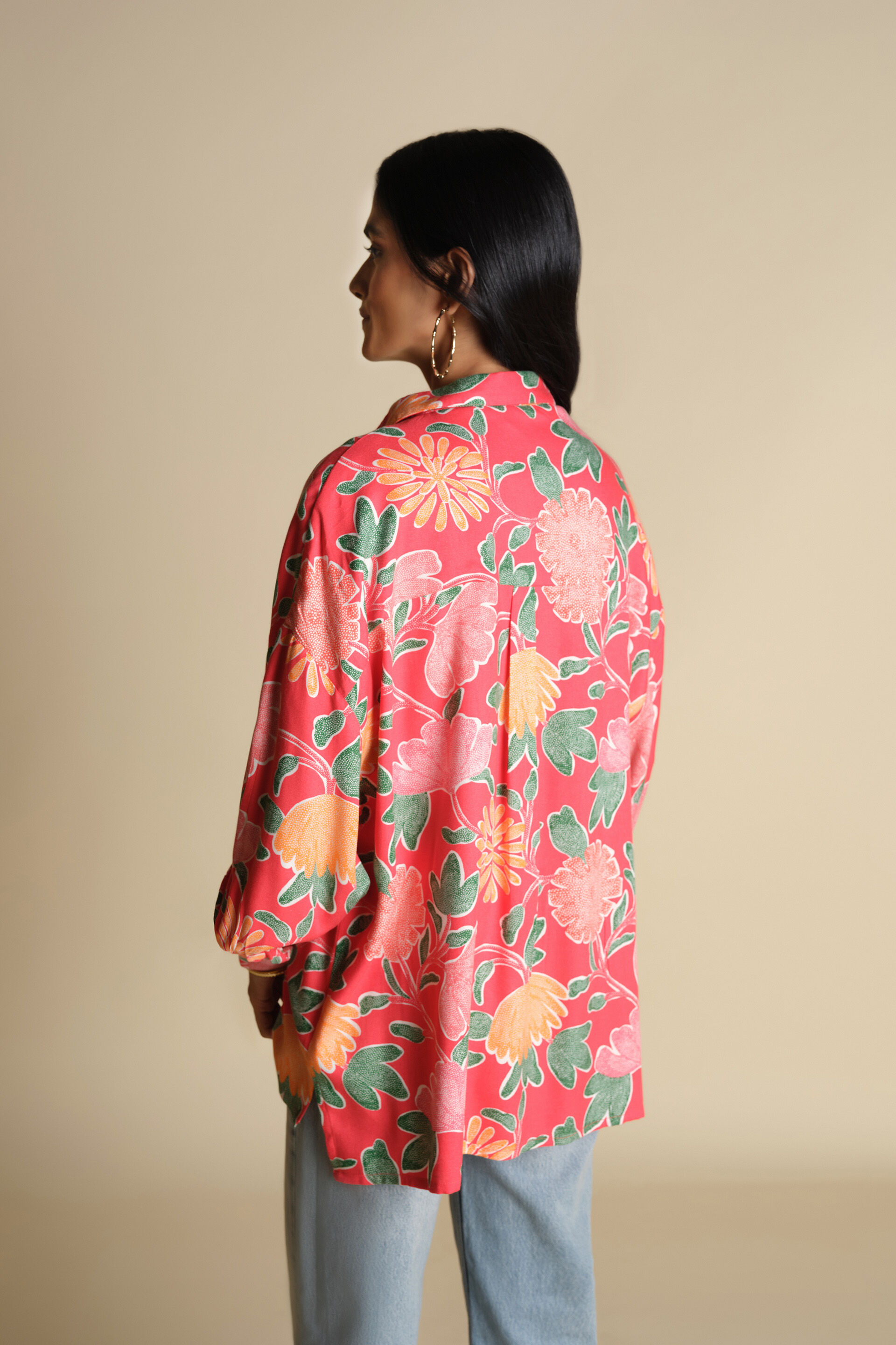 Red Blossom Top, Red, image 4